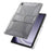 For Samsung Galaxy Tab A9 Clear Case Kickstand Shockproof TPU + PC Tablet Cover with Pen Slot - 3