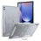 For Samsung Galaxy Tab S9 FE+ Clear Case Kickstand Shockproof TPU + PC Tablet Cover with Pen Slot - 1