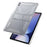 For Samsung Galaxy Tab S9 FE+ Clear Case Kickstand Shockproof TPU + PC Tablet Cover with Pen Slot - 3