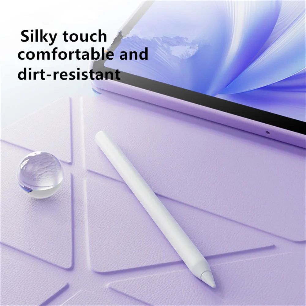 Tablet Case For iPad Pro 11 (2022) / (2021) / (2020) / (2018) , Folding Stand Magnetic Detachable Cover with Auto Sleep Wake - Purple - 4