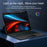 For Honor Pad GT Leather Case + Bluetooth-Compatible Keyboard with Backlight Trackpad - 5