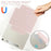 For iPad mini (2024)  /  (2021) Tablet Case Stand Magnetic Detachable PU Leather Cover with Auto Wake  /  Sleep - Pink - 6