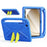 DUX DUCIS For Samsung Galaxy Tab A11+ / A9+ Tablet Case with Kickstand  Puff Series EVA Kids Shockproof Cover - Blue - 1