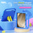 DUX DUCIS For Samsung Galaxy Tab A11+ / A9+ Tablet Case with Kickstand  Puff Series EVA Kids Shockproof Cover - Blue - 3
