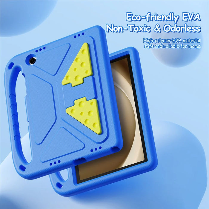 DUX DUCIS For Samsung Galaxy Tab A11+ / A9+ Tablet Case with Kickstand  Puff Series EVA Kids Shockproof Cover - Blue - 4