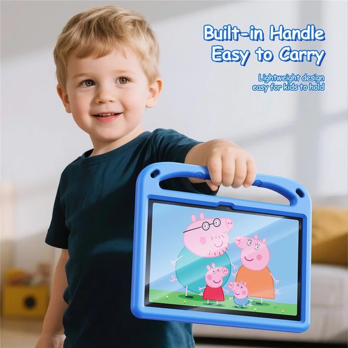 DUX DUCIS For Samsung Galaxy Tab A11+ / A9+ Tablet Case with Kickstand  Puff Series EVA Kids Shockproof Cover - Blue - 6