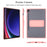 For Samsung Galaxy Tab S10 FE / Tab S9 FE / Tab S9 Case with Kickstand TPU + PC Skin-Touch Tablet Cover - Pink - 4