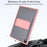 For Samsung Galaxy Tab S10 FE / Tab S9 FE / Tab S9 Case with Kickstand TPU + PC Skin-Touch Tablet Cover - Pink - 5