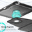Tablet Case for iPad Air 13 (2026) / (2025) / (2024) / Pro 12.9 (2022) / (2021) / (2020) / (2018) Detachable PC + TPU + PU Leather Flip Cover - Black - 5