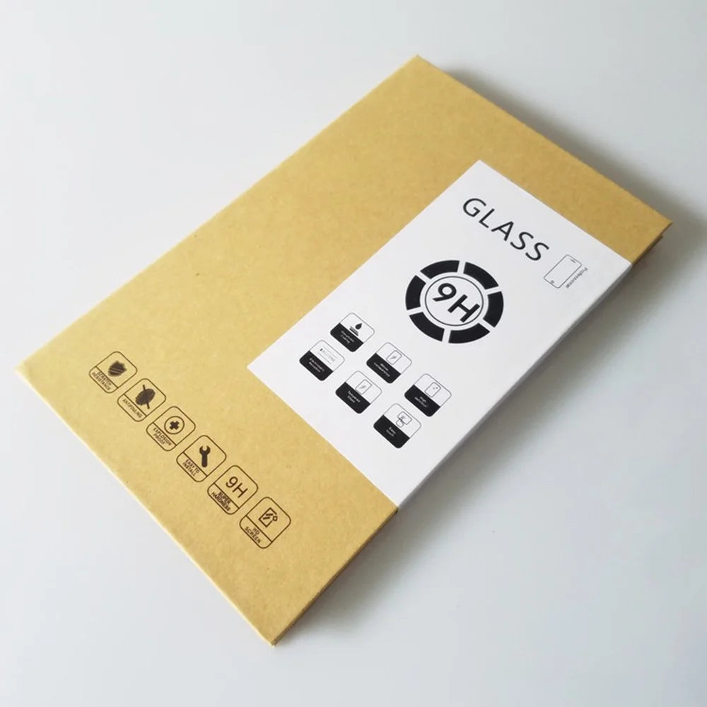 003 Kraft Paper Tempered Glass Screen Protector Packaging Box Eco-Friendly Screen Film Storage Box - Blank Version - 3