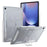 For Samsung Galaxy Tab S10 FE+ Clear Case Kickstand Shockproof TPU + PC Tablet Cover with Pen Slot - 1