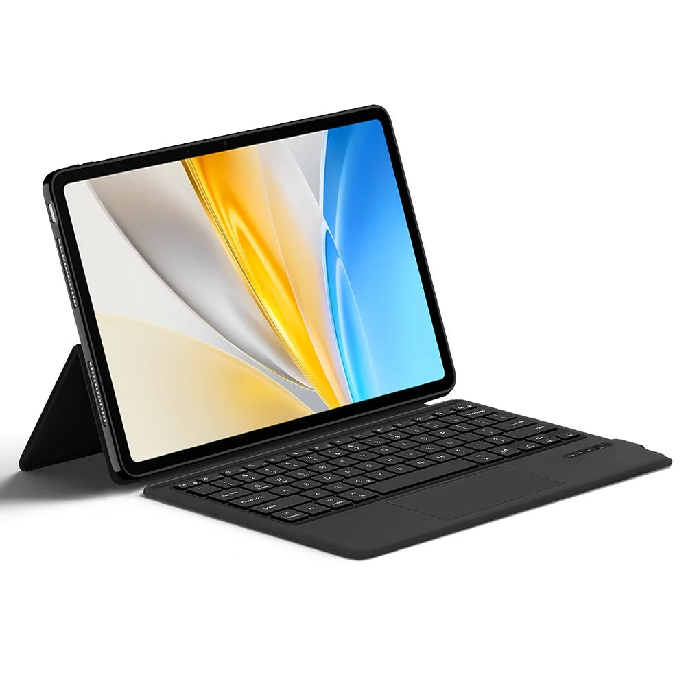 For vivo Pad SE Leather Case + Touchpad Bluetooth-Compatible Keyboard (without Backlit) - 2