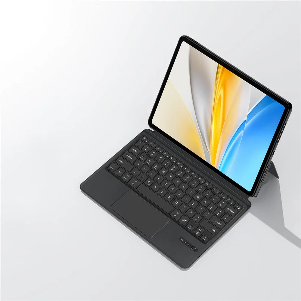 For vivo Pad SE Leather Case + Touchpad Bluetooth-Compatible Keyboard (without Backlit) - 7