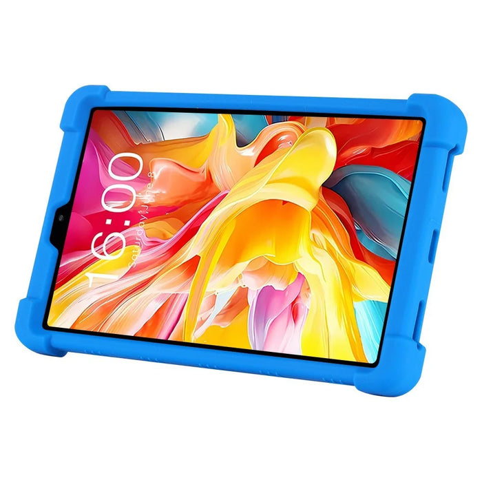 For Teclast M50 Mini Silicone Case with Kickstand Rugged Protective Cover - Baby Blue - 2