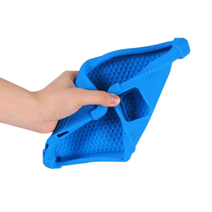 For Teclast M50 Mini Silicone Case with Kickstand Rugged Protective Cover - Baby Blue - 4