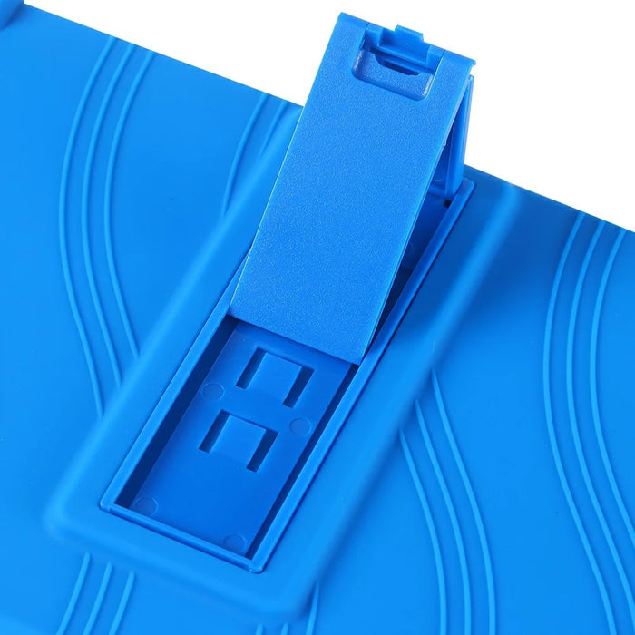 For Teclast M50 Mini Silicone Case with Kickstand Rugged Protective Cover - Baby Blue - 7