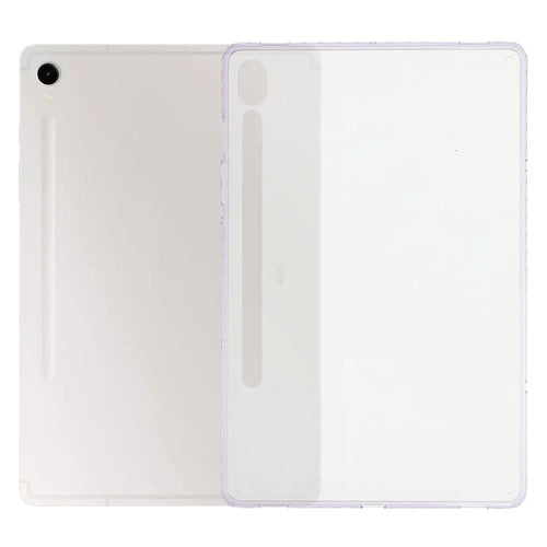 Tablet Case For Samsung Galaxy Tab S10 Lite / S10 FE / S9 FE / S9 Flexible TPU + Acrylic Shockproof Protective Cover - Purple - 1