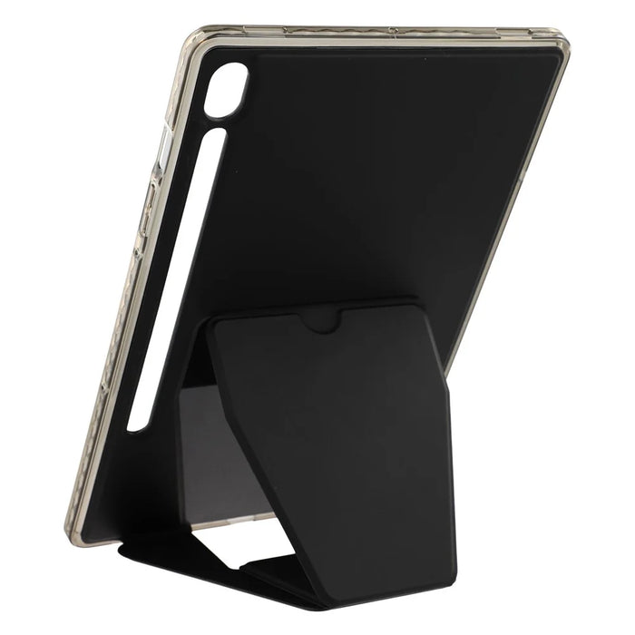 Tablet Case For Samsung Galaxy Tab S10 Lite / S10 FE / S9 FE / S9 TPU PU Leather Kickstand Cover - Black - 2