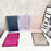 For Samsung Galaxy Tab A9+ Case Clear TPU Anti Drop Tablet Cover with Pencil Holder - Transparent Blue - 7