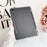 For Samsung Galaxy Tab S9 Case Clear TPU Anti Drop Tablet Cover with Pencil Holder - Transparent Black - 1