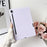For Samsung Galaxy Tab S9 Case Solid Color TPU Tablet Cover with Pencil Holder - Purple - 1