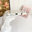 For Samsung Galaxy Tab A9 Case Solid Color TPU Tablet Cover with Pencil Holder - White - 5