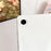 For Samsung Galaxy Tab A9 Case Solid Color TPU Tablet Cover with Pencil Holder - White - 6