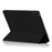 For OnePlus Pad 2 Pro Case PU Leather TPU Back Trifold Stand Tablet Cover - Black - 3