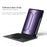 For OnePlus Pad 2 Pro Leather Case + Bluetooth-Compatible Keyboard with Backlight Trackpad - 7