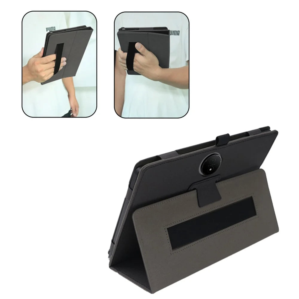 For TCL NxtPaper 14 Case Multi-Angle Stand Magnetic Auto Wake / Sleep Shockproof Tablet Cover - 3