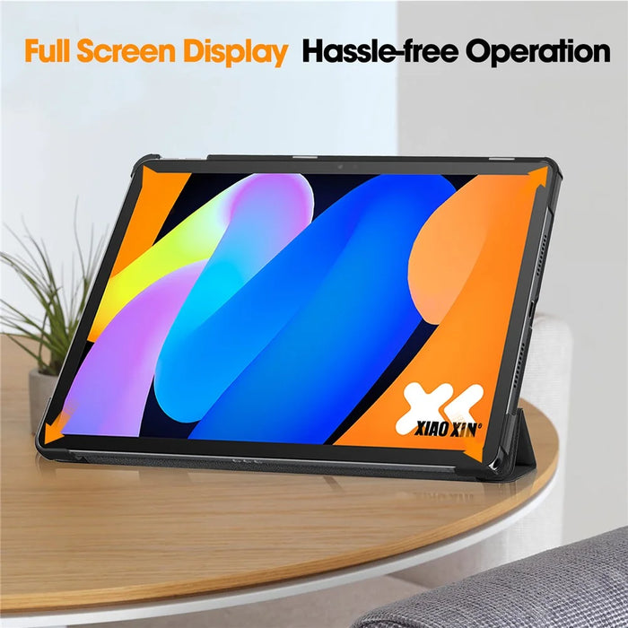 For Lenovo Tab K11 Gen 2 / Idea Tab / Xiaoxin Pad 11 2025 Case Anti-Drop Leather Stand Tablet Cover - Black - 5