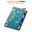 For Lenovo Tab K11 Gen 2 / Idea Tab / Xiaoxin Pad 11 2025 Case Pattern Print Leather Stand Tablet Cover - Apricot - 3