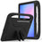 For Samsung Galaxy Tab S10 FE+ Case Hand Grip Kickstand Tablet EVA Cover - Black - 1