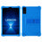 For Lenovo Legion Y700 (2025) Silicone Case with Kickstand Rugged Protective Cover - Dark Blue - 1