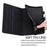 For Samsung Galaxy Tab S10 FE+ Case Tablet Stand Leather Cover Card Slots Animal Pattern - Black - 5