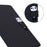 For Samsung Galaxy Tab S10 FE+ Case Tablet Stand Leather Cover Card Slots Animal Pattern - Black - 7