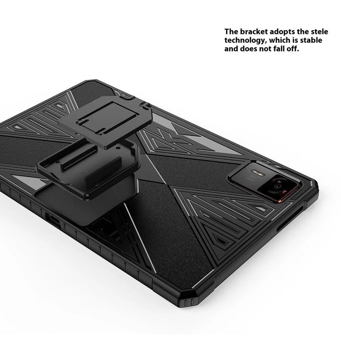 For Lenovo Legion Y700 Gen 4 Case PC Kickstand TPU Anti-Drop Tablet Cover - Black - 6