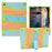 For iPad (2025) / 10.9 (2022) Case PC Kickstand Silicone Heat-Dissipating Protective Cover - Colorful Green - 1