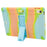 For iPad (2025) / 10.9 (2022) Case PC Kickstand Silicone Heat-Dissipating Protective Cover - Colorful Green - 3