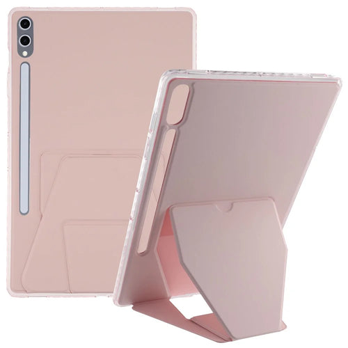 Tablet Case For Samsung Galaxy Tab S10+  /  S9 FE+  /  S9+ TPU PU Leather Kickstand Cover - Pink - 1