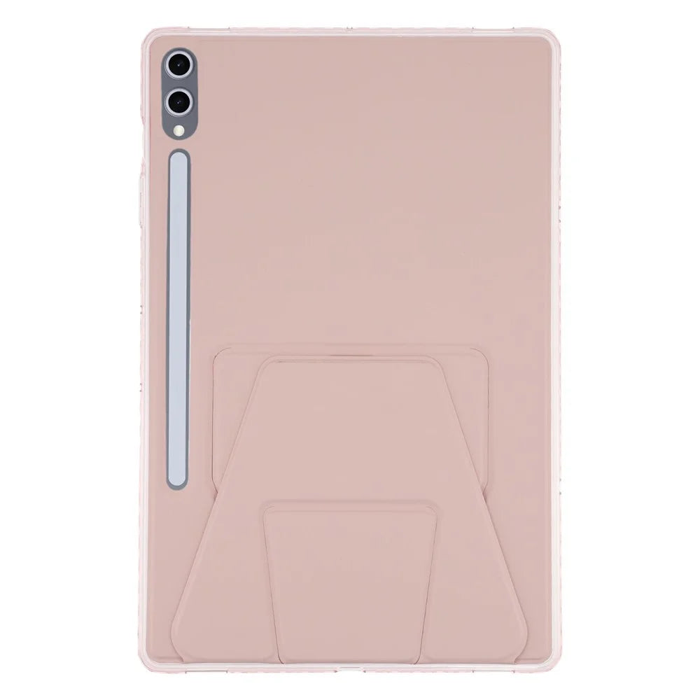 Tablet Case For Samsung Galaxy Tab S10+  /  S9 FE+  /  S9+ TPU PU Leather Kickstand Cover - Pink - 6