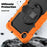 For Lenovo Tab K9 TB305FU Case PC + Silicone Tablet Cover with PET Film and Shoulder Strap - Orange - 4
