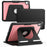 For iPad (2025) / 10.9 (2022) Tablet Case Detachable PC + TPU + PU Leather Flip Cover - Pink - 1