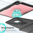 For iPad (2025) / 10.9 (2022) Tablet Case Detachable PC + TPU + PU Leather Flip Cover - Pink - 5