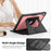 For iPad (2025) / 10.9 (2022) Tablet Case Detachable PC + TPU + PU Leather Flip Cover - Pink - 6