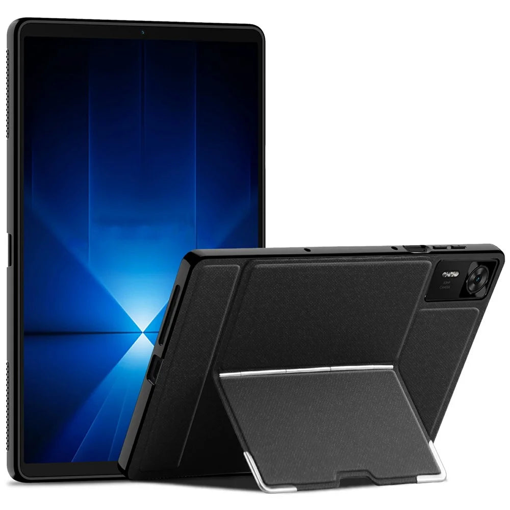 For Lenovo Legion Y700 (2025) Case PU + PC Rotating Shaft Kickstand Tablet Cover - 1