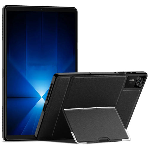 For Lenovo Legion Y700 (2025) Case PU + PC Rotating Shaft Kickstand Tablet Cover - 1