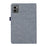 For Lenovo Legion Y700 Gen 4 Case with Stand Card Holder Cloth Texture Leather Tablet Cover - Blue - 6