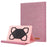 For 7 - 8 Inches Universal Tablet Case with Stand Cloth Texture Leather Cover - Pink - 1