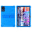 For Teclast T65 Max Silicone Case with Kickstand Rugged Protective Cover - Dark Blue - 1